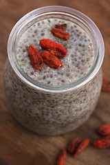 Image showing Chia seed pudding