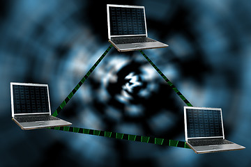 Image showing Data flow