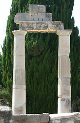 Image showing Ancient city excavation on island Kos, Greece