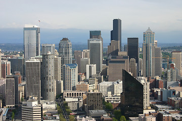 Image showing Seattle downtown view