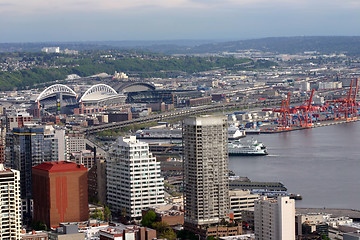 Image showing Seattle harbor
