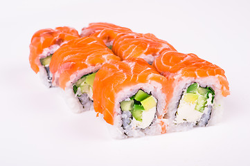 Image showing philadelphia  salmon roll