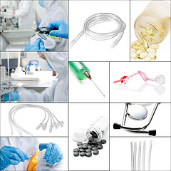 Image showing medical collage