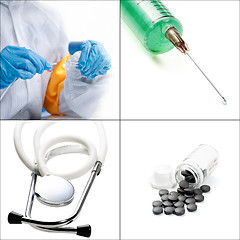 Image showing medical collage