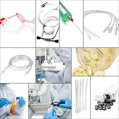 Image showing medical collage