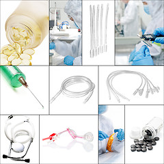 Image showing medical collage