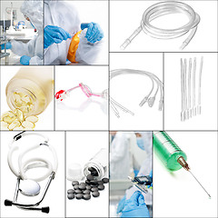 Image showing medical collage