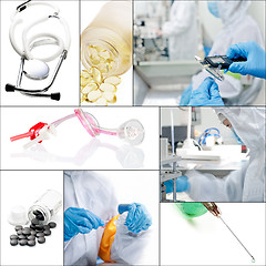 Image showing medical collage