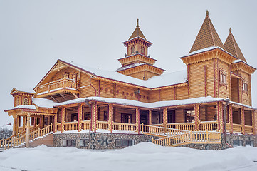 Image showing Museum of wooden architecture. Russia