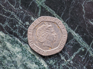 Image showing Pound coin