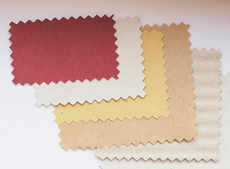 Image showing Paper swatch