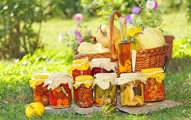 Image showing autumn preserves