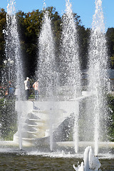 Image showing beautiful fountains