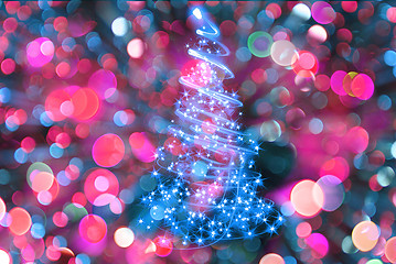 Image showing christmas tree