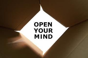 Image showing Open Your Mind Concept