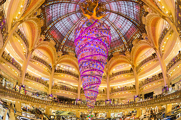 Image showing Galeries Lafayette warehouse, Paris, France.