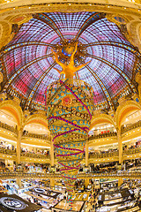 Image showing Galeries Lafayette warehouse, Paris, France.