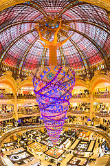 Image showing Galeries Lafayette warehouse, Paris, France.