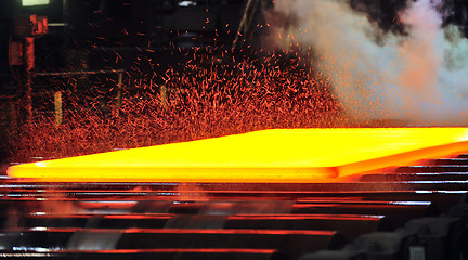 Image showing hot rolling mill