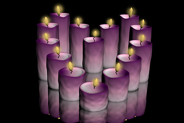 Image showing Candles