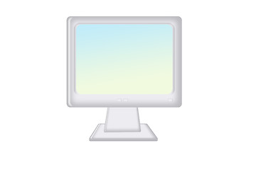 Image showing Isolated LCD monitor