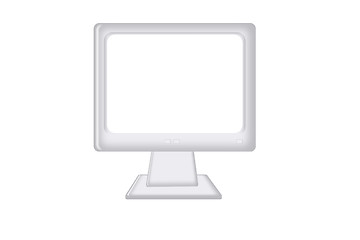 Image showing Isolated LCD monitor