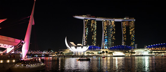 Image showing Hotel Marina Bay Sands, Singapore