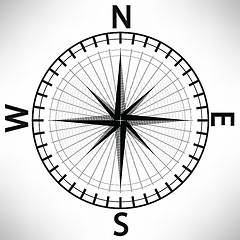 Image showing compass