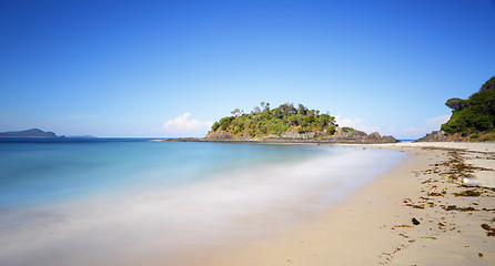 Image showing Number One Beach Seal Rocks NSW Australia