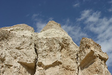 Image showing Judean Desert: Cliffs