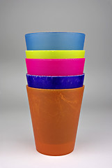 Image showing Plastic Glasses