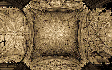 Image showing Seville Cathedral Interior