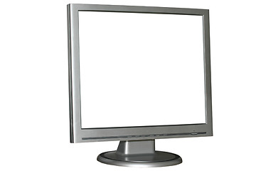 Image showing Isolated LCD monitor