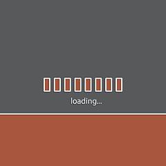 Image showing Simple website loading bakground design