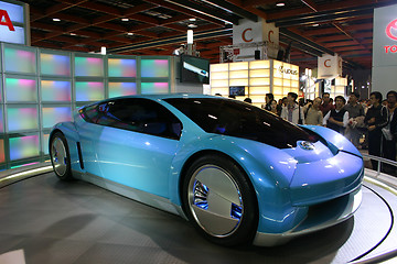 Image showing Toyota concept car on the Taipei 2004 motor show