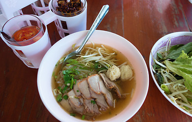 Image showing noodle soup