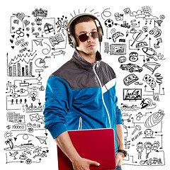 Image showing Young man life concept