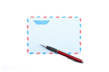 Image showing Blue envelope
