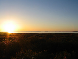 Image showing Sunset