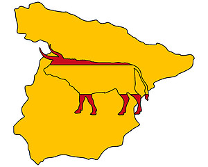 Image showing Spanish bull