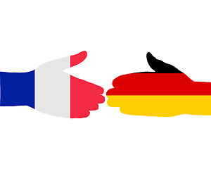 Image showing International handshake