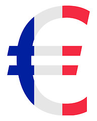 Image showing French Euro