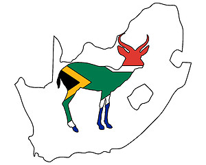 Image showing South Africa antilope