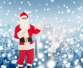 Image showing man in costume of santa claus