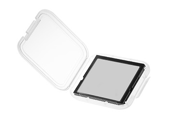 Image showing Compact Flash memory card

