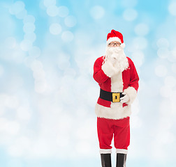 Image showing man in costume of santa claus