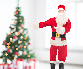 Image showing man in costume of santa claus