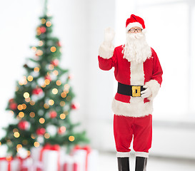 Image showing man in costume of santa claus