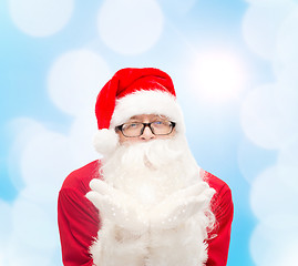 Image showing man in costume of santa claus