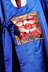 Image showing Traditional South Korean robes.